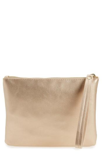 T-shirt & Jeans Charging Tech Clutch - Metallic