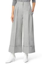 Women's Habitual Freida Wide Cuff Crop Cotton Pants - Grey