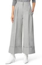 Women's Habitual Freida Wide Cuff Crop Cotton Pants - Grey