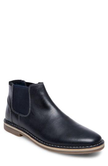 Men's Steve Madden Horus Mid Top Chelsea Boot M - Blue
