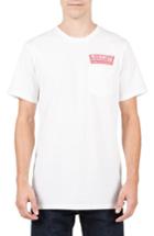 Men's Volcom Truckin Pocket T-shirt - White