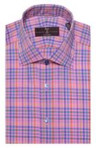 Men's Robert Talbott Tailored Fit Plaid Dress Shirt
