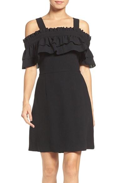 Women's Chelsea28 Off The Shoulder Dress - Black