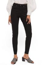 Petite Women's Topshop Jamie Petite Black Jeans W X 28l (fits Like 23w) - Black