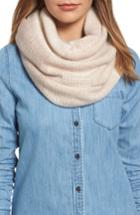 Women's Halogen Ombre Cashmere Infinity Scarf, Size - Brown