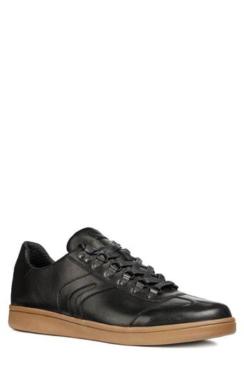 Men's Geox Warrens 12 Low Top Sneaker Us / 39eu - Black