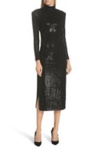 Women's Smythe Sequin Midi Sheath Dress - Black