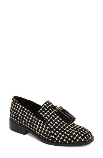 Women's Jeffrey Campbell 'lawford' Tassel Loafer M - Black