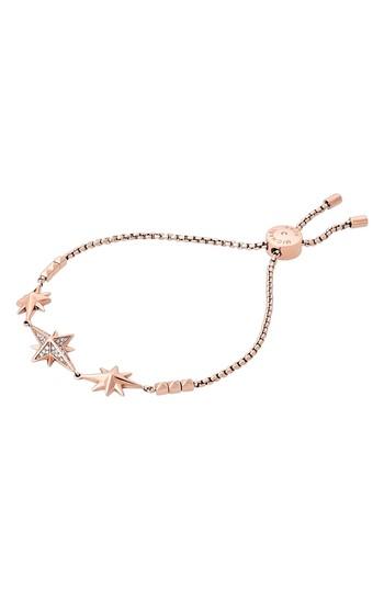 Women's Michael Kors Adjustable Slide Charm Bracelet