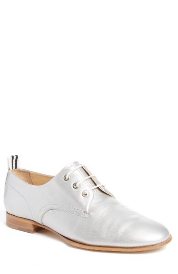 Women's Rag & Bone Audrey Oxford Us / 35eu - Metallic
