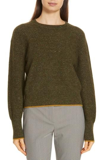 Women's Nordstrom Signature Tweed Knit Sweater - Green