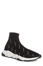 Men's Balenciaga Logo Speed Slip-on