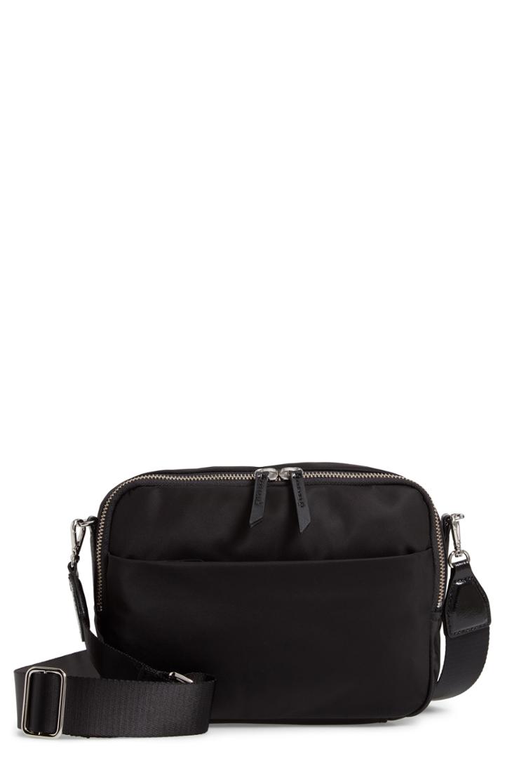 Nordstrom Judith Nylon Crossbody Bag - Black