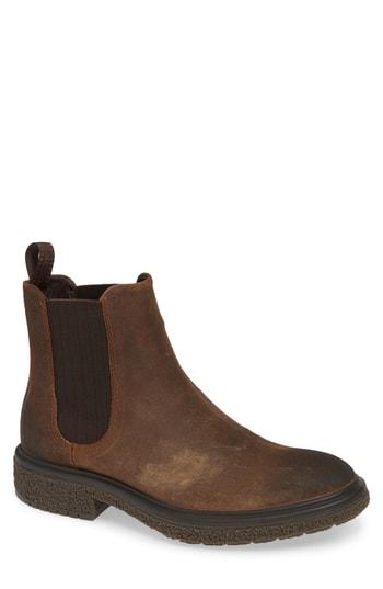 Men's Ecco Crepetray Chelsea Boot -8.5us / 42eu - Brown