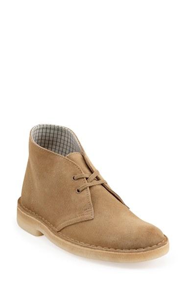 Women's Clarks 'desert' Chukka Boot .5 M - Beige