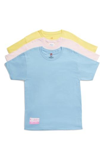 Women's Juicy Couture Assorted 3-pack Crewneck Tees