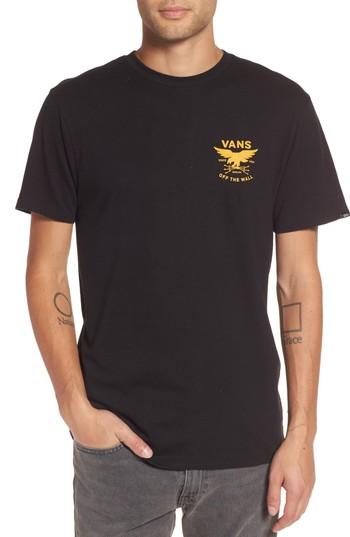 Men's Vans Fight On T-shirt, Size - Black
