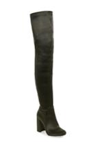 Women's Jeffrey Campbell Perouze 2 Thigh High Stretch Boot M - Grey