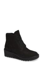 Women's Eileen Fisher Collar Ii Bootie M - Black