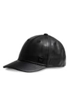 Men's Melin Voyage Elite Leather Ball Cap - Black