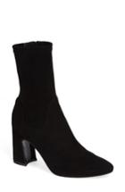 Women's Aquatalia Nastasia Stretch Suede Boot M - Black