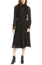 Women's Ba & Sh Memory Floral Silk Chiffon Dress
