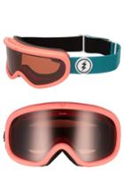 Women's Electric Charger Snow Goggles - Pink Palms