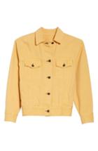 Women's Rag & Bone Oversize Twill Jacket - Yellow