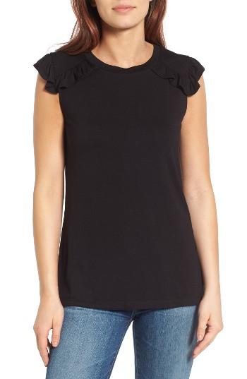Women's Bobeau Ruffle Detail Top