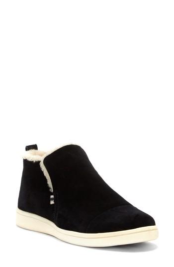 Women's Ed Ellen Degeneres Cambon Faux-shearling Lined Bootie .5 M - Black