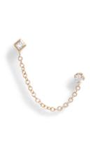 Women's Zoe Chicco Diamond Chain Stud Earring