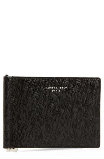 Men's Saint Laurent Money Clip Wallet -