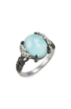 Women's Armenta New World Crivelli Turquoise & Diamond Ring