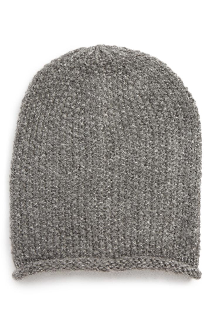 Women's Rebecca Minkoff Simple Solid Slouchy Beanie - Grey