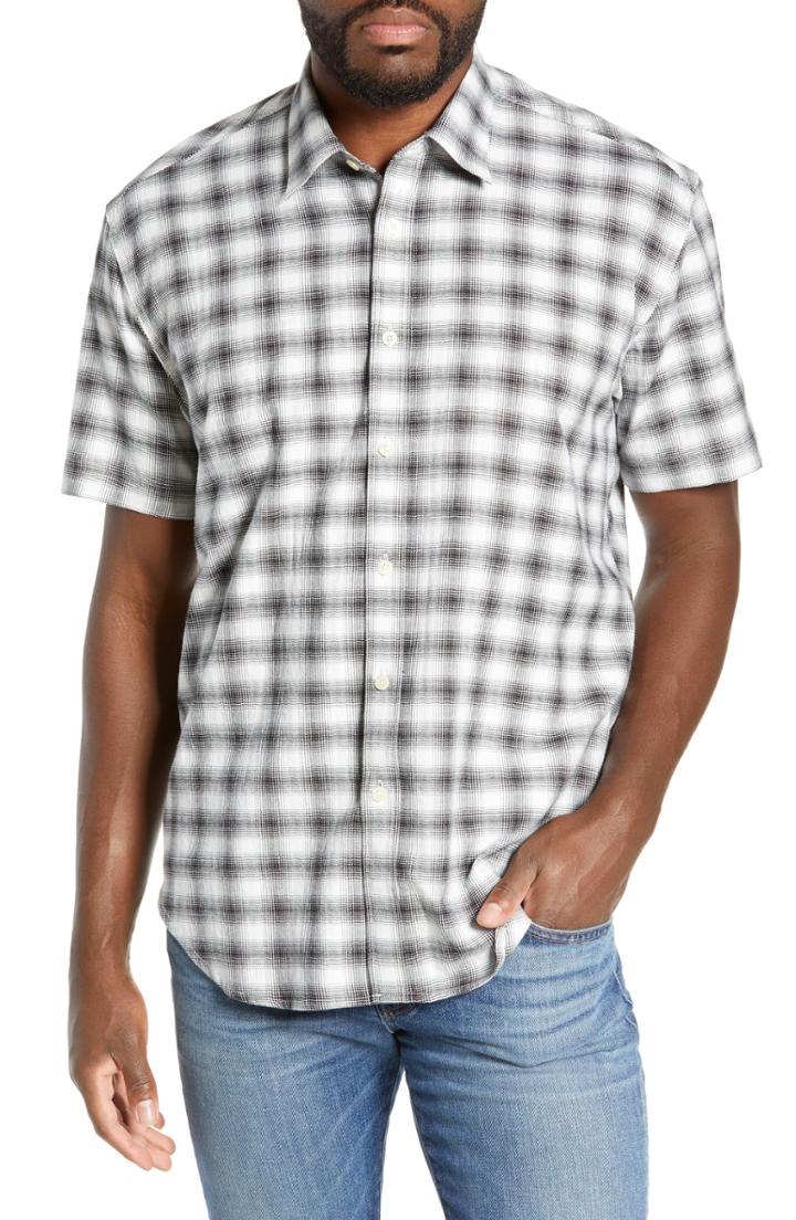 Men's Coastaoro Ralphy Fit Sport Shirt, Size Small - Black