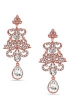 Women's Nina Swarovski Crystal Pear Drop Earrings