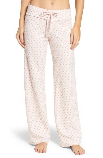 Women's Nordstrom Lingerie 'lazy Mornings' Lounge Pants - Pink
