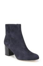 Women's Diane Von Furstenberg Lannoux Block Heel Bootie M - Blue