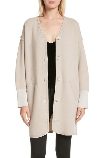Women's Rag & Bone Sutton Stretch Cashmere Cardigan - Brown