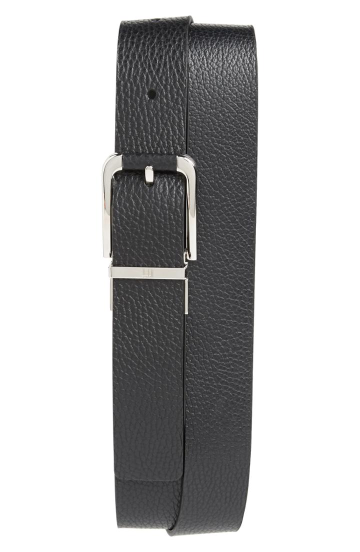 Men's Dunhill Avorities Grain Leather Belt