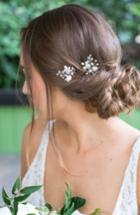Brides & Hairpins Aurora 2-piece Pin Set, Size - Metallic