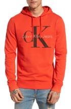 Men's Calvin Klein Jeans Pop Color Hoodie - Orange
