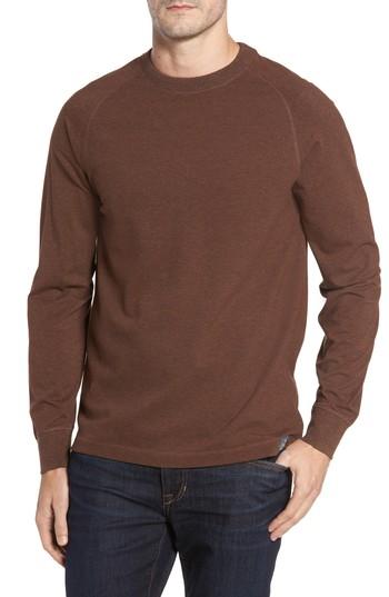 Men's Thaddeus Stefano Long Sleeve Raglan T-shirt, Size - Metallic