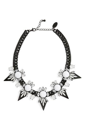 Women's Natasha Beaded Dagger Bib Necklace