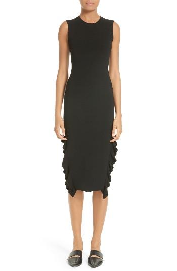 Women's Opening Ceremony Flounce Hem Dress