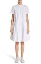 Women's Co Tiered Puff Dress - White