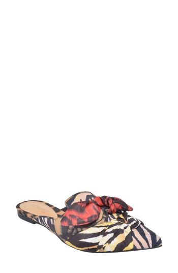 Women's Schutz X Adriana Lima Flare Slide M - Black