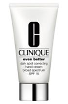 Clinique 'even Better' Dark Spot Correcting Hand Cream Broad Spectrum Spf 15 .5 Oz