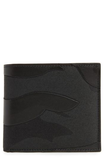 Men's Valentino Garavani Camo Wallet - Black
