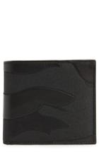 Men's Valentino Garavani Camo Wallet - Black